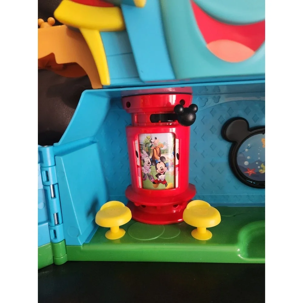 Mickey Mouse Clubhouse WORKS Funny The Funhouse Playset Lights Sounds Disney Jr